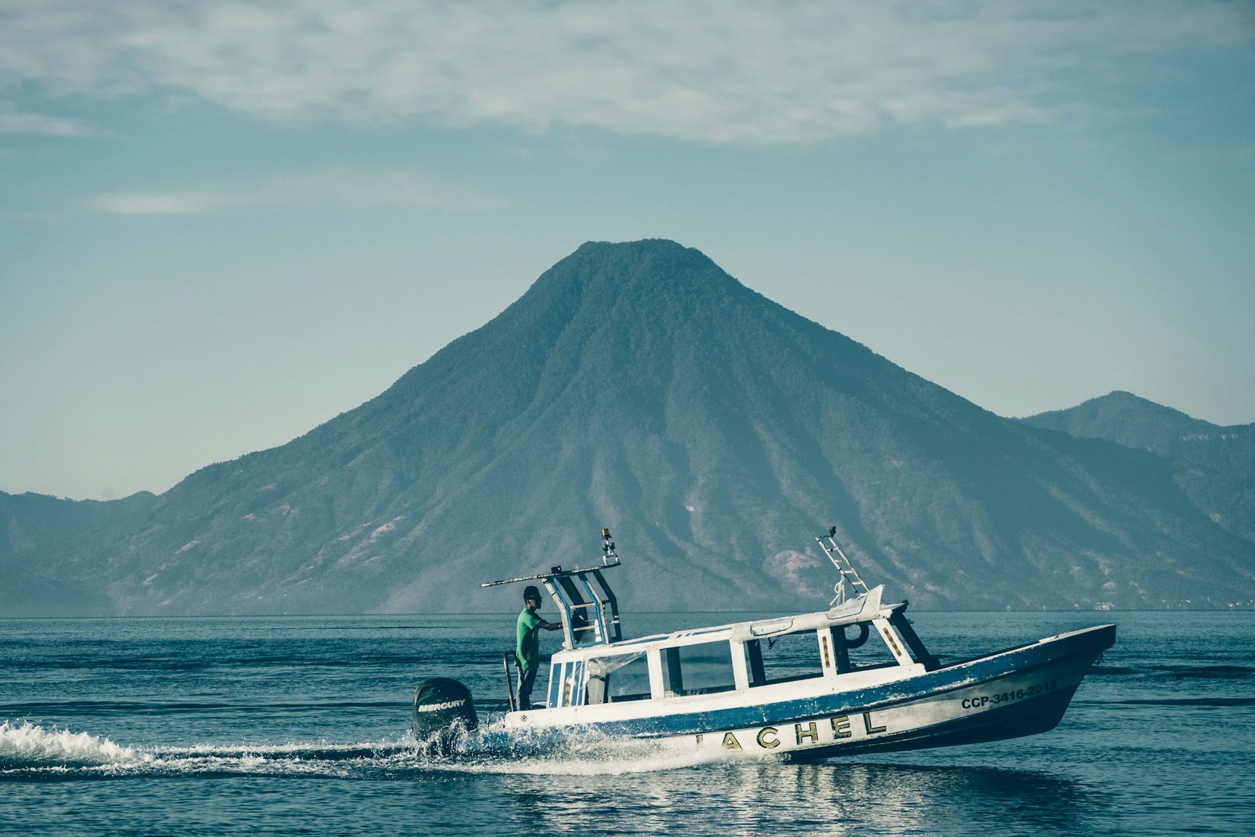 Lake Atitlan at first light